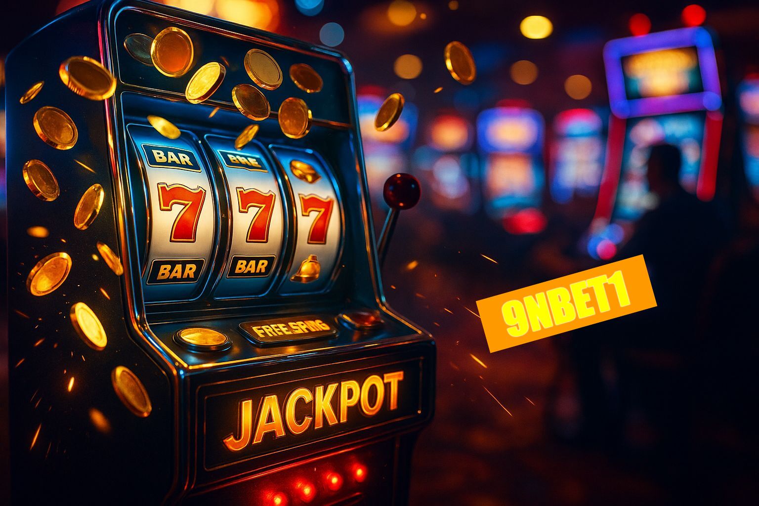 Diversos jogos de caça-níqueis